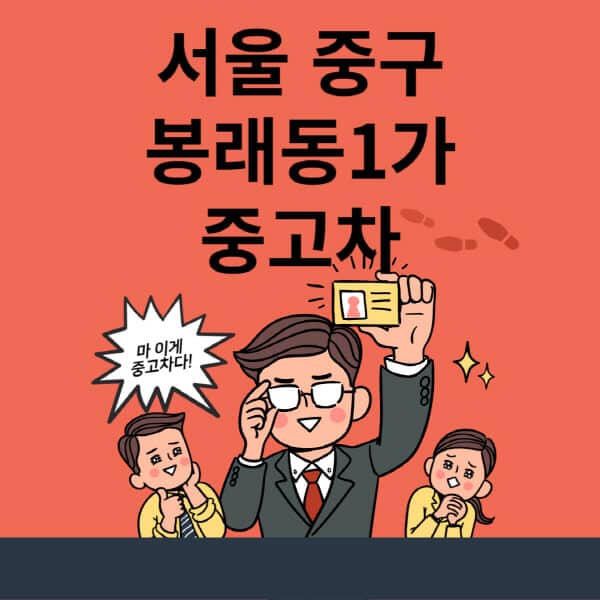 서울-중구-봉래동1가-중고차-매매단지-업체-추천-최신-시세-리스-할부-대출-중고차-매매-사이트