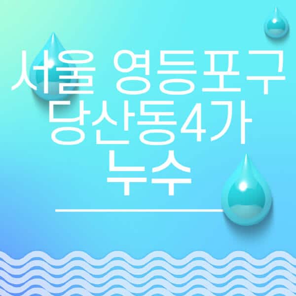 서울-영등포구-당산동4가-누수탐지-전문업체-추천-비용-보험-후기-좋은-곳-출장비-잘하는-곳-종류-아파트