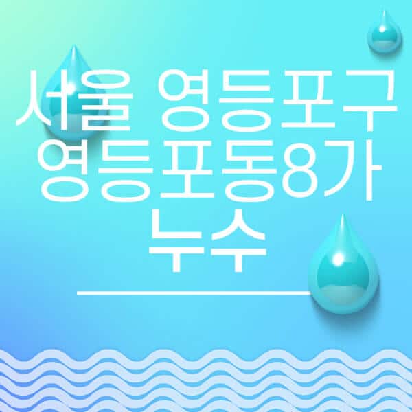 서울-영등포구-영등포동8가-누수탐지-전문업체-추천-비용-보험-후기-좋은-곳-출장비-잘하는-곳-종류-아파트