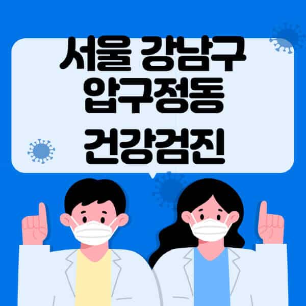 서울-강남구-압구정동-종합건강검진-센터-잘하는-곳-추천-국가-직장인-공무원-여성-영유아-비용-대상자-조회-방법-지정-병원-조회