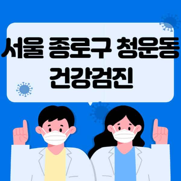서울-종로구-청운동-종합건강검진-센터-잘하는-곳-추천-국가-직장인-공무원-여성-영유아-비용-대상자-조회-방법-지정-병원-조회